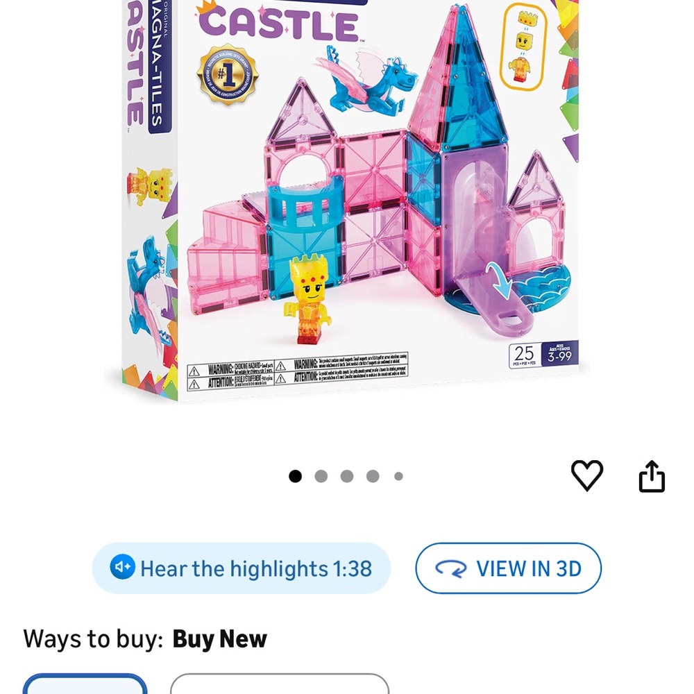 Magna-tiles bundle set - Picture 3 of 6